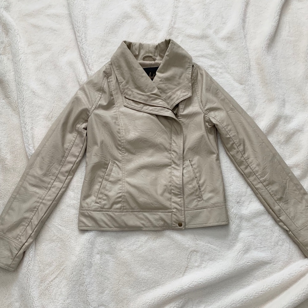 JACK BY BB DAKOTA vegan leather jacket - Picture 2 of 5